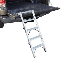 Load image into Gallery viewer, Westin Truck-Pal Tailgate Ladder - Aluminum
