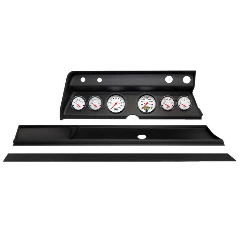 Autometer Phantom Direct Fit Dash Kit 1967 Chevy Chevelle (2 x 3-3/8in. / 4 x 2-1/16in.) 2932-09
