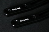 Ohlins 14-26 Harley FL Touring STX 36 Twin Blackline 13in Blk Reservoir Shocks Min 250lb-Max 575lb
