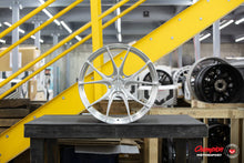 Load image into Gallery viewer, Vossen X Champion RS74 22X10 / ET54 / 5X130 / Brushed Gloss Clear Wheel / Taycan - Front