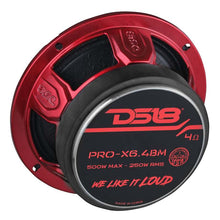 Load image into Gallery viewer, DS18 6.5in 250 Watts RMS 4 ohm Mid-Range Loudspeaker Bullet Loudspeaker