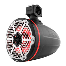 Load image into Gallery viewer, DS18 Marine And Powersports Towers 8in 1in Driver 180 Watts RMS RGB LED Lights Black