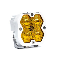 Load image into Gallery viewer, Baja Designs Squadron 2.0 Pro LED Wide Cornering - Baja Amber w/White Housing