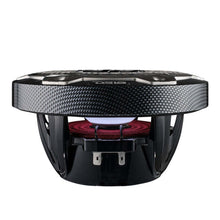 Load image into Gallery viewer, DS18 NXL-M Series Spkr w/ RGB LED Lights 6.5in 2-Way 125 Watts RMS 4 ohm Black Crbn Fiber w/ Cover