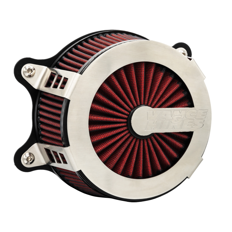 Vance & Hines 23-24 Touring Models Cage Fighter Air Intake - Brushed 71106