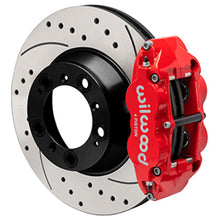Load image into Gallery viewer, Wilwood 99-12 Porsche 911 (996/997) Superlite 4R Rear Brake Kit Drilled 14.00in Rotor w/Lines - Red