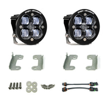 Load image into Gallery viewer, Baja Designs 07-09 Wrangler JK w/OE Bumper Squadron R SAE Fog Pocket Kit - Clear