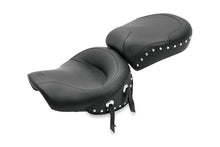 Load image into Gallery viewer, Mustang 96-04 Kawasaki Vulcan 1500 Classic,99-01 Nomad Std Touring 2PC Seat w/Studs - Black