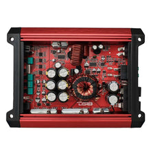 Load image into Gallery viewer, DS18 1-Channel SXE Amplifier Class D 500/1ohm 350/2ohm 200/4ohm Watts RMS- Red