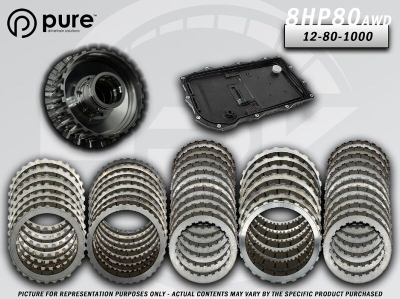 Pure Drivetrain 8HP80 High Performance Transmission Hard Parts Kit - AWD - Stage 1