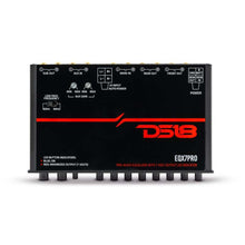 Load image into Gallery viewer, DS18 EQX High Volt 7-Band Equalizer High Lvl Input Auto Turn On And High Volt LED Clipping Indicator