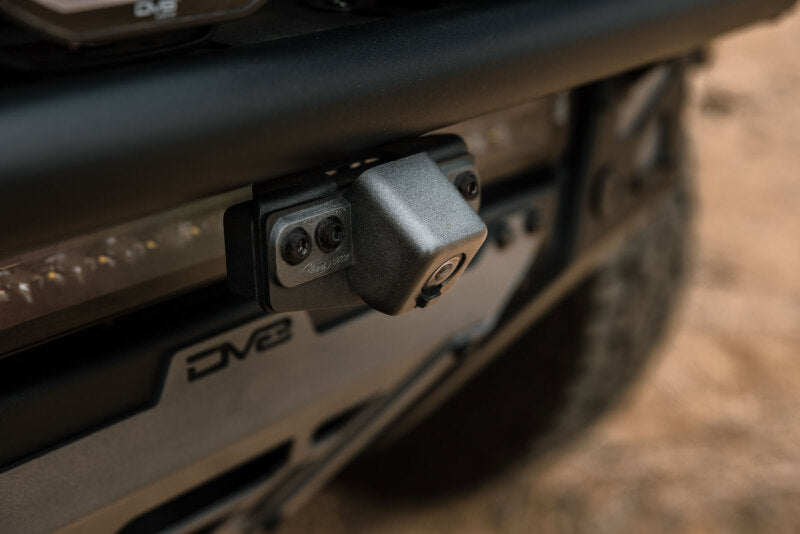 DV8 Offroad 21-26 Ford Bronco Tube Bumper Camera Relocation Bracket - Only for FBBR-08 and FBFR-02 ABBR-05