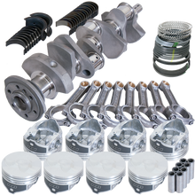 Load image into Gallery viewer, Eagle Chevy 350 2Pc 3.480in Crank 6.000in I-Beam Rod -7cc Flat Top 4.030in Pistons Rotating Assembly