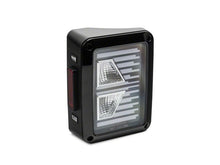 Load image into Gallery viewer, Raxiom 07-18 Jeep Wrangler JK Axial Series Vision LED Tail Lights- Black Housing (Clear Lens)