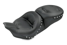 Load image into Gallery viewer, Mustang 08-21 Harley Electra Glide,Rd Glide,Rd King,Street Glide Std Tour 1PC Seat w/Studs - Black