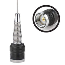 Load image into Gallery viewer, Rugged Radios UHF &amp; VHF Wide Band 1/4 Wave Antenna with Spring (132 - 525 MHz)