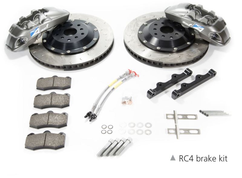 Alcon 2015+ BMW M3 F80 380x32mm 4 Piston Rear Brake Upgrade Kit - Grey ALABKR6959B08