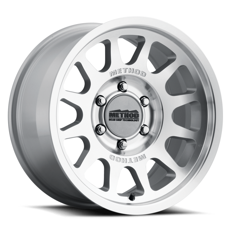 Method MR703 Bead Grip 18x9 12mm Offset 6x5.5 106.25mm CB - Machined Clear Coat MR70389060512