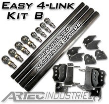 Load image into Gallery viewer, Artec Industries Easy 4 Link - Kit B - Tube - 7/8 In &amp; 1 1/4 In Rod Ends LK0011