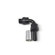 Load image into Gallery viewer, Russell Hose End Crimp On 10 Sae Port Male To -8 Hose 90 Deg Swivel Blk Anodized