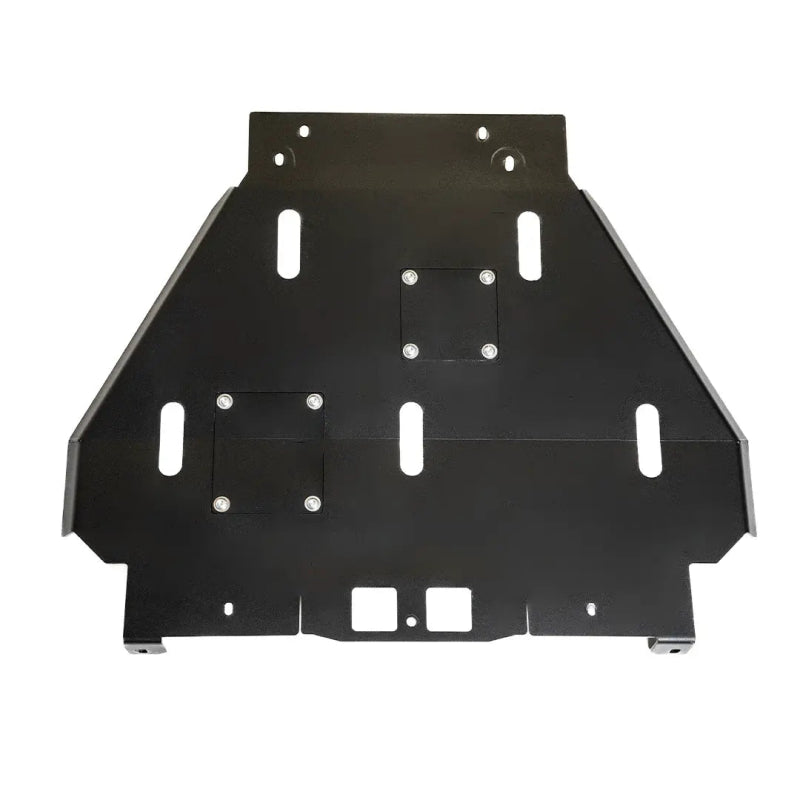 Cali Raised 2024+ Toyota Tacoma Transmission Skid Plate - Non-Hybrid / Steel / Powder Coat CR4329
