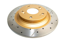 Load image into Gallery viewer, DBA 00-09 Honda S2000 Rear Street Series Drilled &amp; Slotted Rotor w/Gold Hat