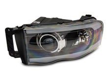 Load image into Gallery viewer, Raxiom 02-05 Dodge RAM 1500/2500/3500 Axial LED Projector Headlights- Black Housing (Clear Lens)