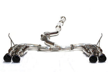 Load image into Gallery viewer, Invidia 12+ Subaru BR-Z/FR-S Gemini/R400 Single Layer Titanium Tip Cat-back Exhaust