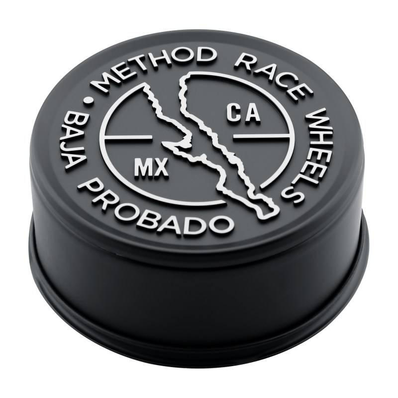 Method Cap Baja - 127mm - Push Thru - Black CP-BAJA127P-B