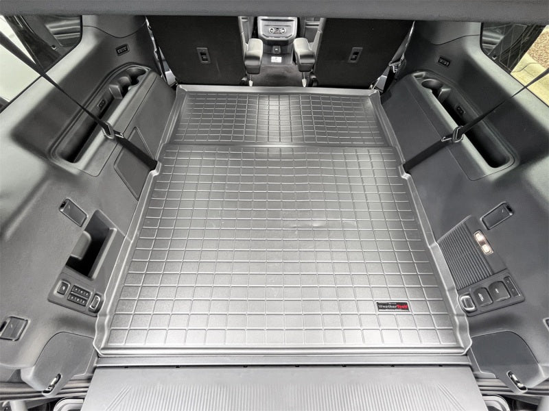 WeatherTech 25-26 Ford Expedition Max Trunk Cargo Liners - Grey 421871