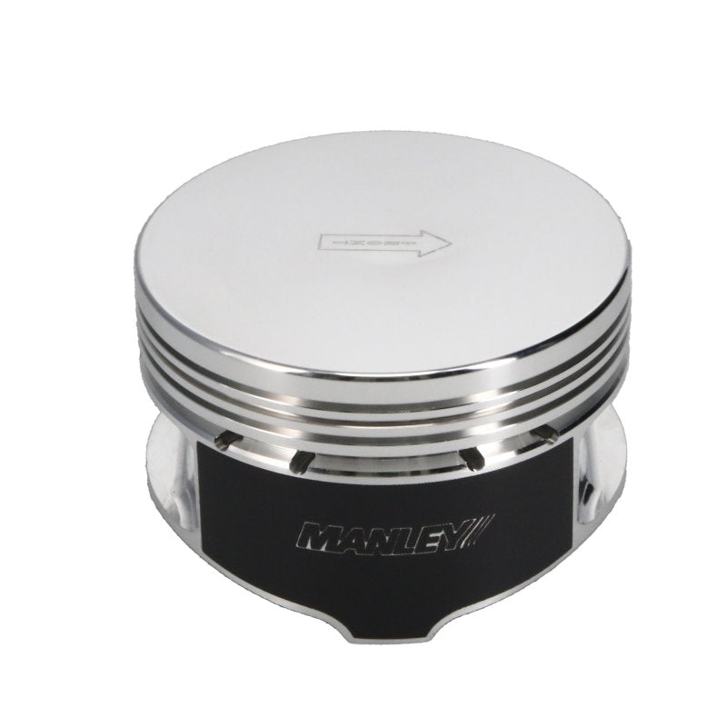 Manley Ford 4.6L/5.4L (3Valve) Flat Top Forged Aluminum 3.572in Bore 0cc Dome Piston Set - GTR Auto