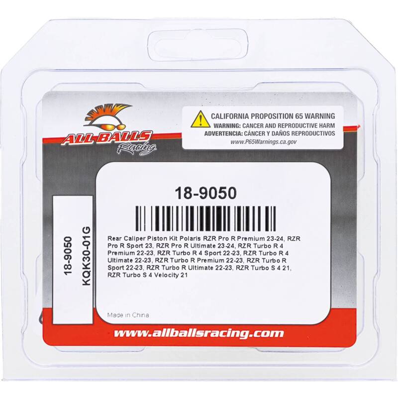 All Balls Racing Caliper Piston Kit 18-9050