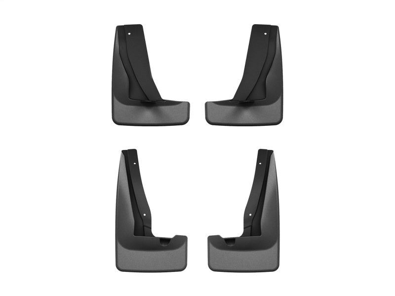 WeatherTech 24-26 Buick Encore GX Front & Rear Mudflaps - Black 110199-120199