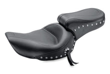 Load image into Gallery viewer, Mustang 06-17 Harley Dyna Standard Touring 1PC Seat w/Studs - Black