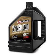 Load image into Gallery viewer, Maxima Syn Blend Ester 4T Semi-Synthetic 20W50 Engine Oil - Gallon