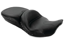 Load image into Gallery viewer, Mustang 08-21 Harley Electra Glide,Rd Glide,Rd King,Str Glide Touring Summit 1PC Seat w/Studs- Black