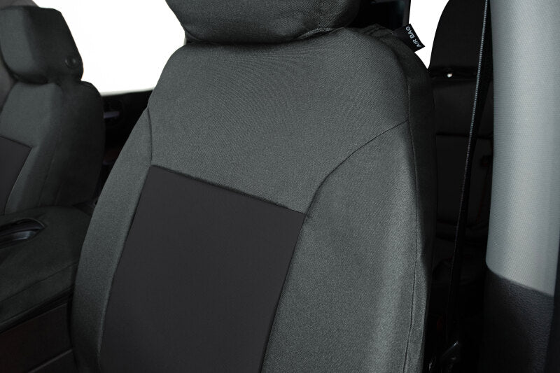 Covercraft 14-18 Chevrolet Silverado Endura PrecisionFit Front Row Seat Covers - Charcoal/Blk
