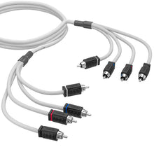 Load image into Gallery viewer, DS18 Marine Grade Tinned Copper OFC RCA Wires 4-Channel 6 Feet