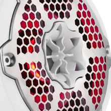 Load image into Gallery viewer, DS18 Hybrid Marine Speaker w/ Driver And RGB LEDs 6.5in 2-Way 250 Watts RMS 4 ohm White w/ Covers