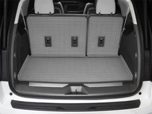 Load image into Gallery viewer, WeatherTech 20-25 Hyundai Telluride Behind Seating w/Bumper Protector SeatBack Cargo Liner - Grey 421512IMSK