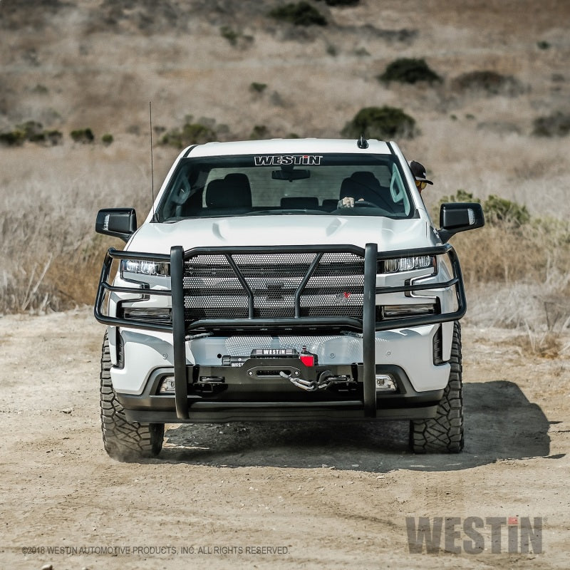 Westin Chevrolet Silverado 1500 19-21 (Excl. 2019 Silverado LD) HDX Winch Mount Grille Guard - GTR Auto