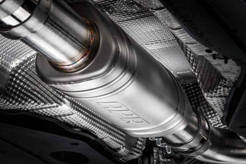 APR 20-21 Volkswagen GTI TCR (MK7.5) Catback Exhaust System w/Front Muffler CBK0039