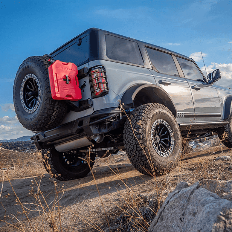 Turn Offroad 2021+ Ford Bronco 4 Dr Hardtop Defroster Side Badge Delete - TXT BLK HTBR-M4BDHL01WD