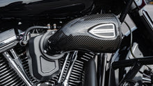 Load image into Gallery viewer, Performance Machine 93-06 Big Twin CV Carb,01-17 Big Twin Delphi C4 Series Air Cleaner - CF/Blk Ops