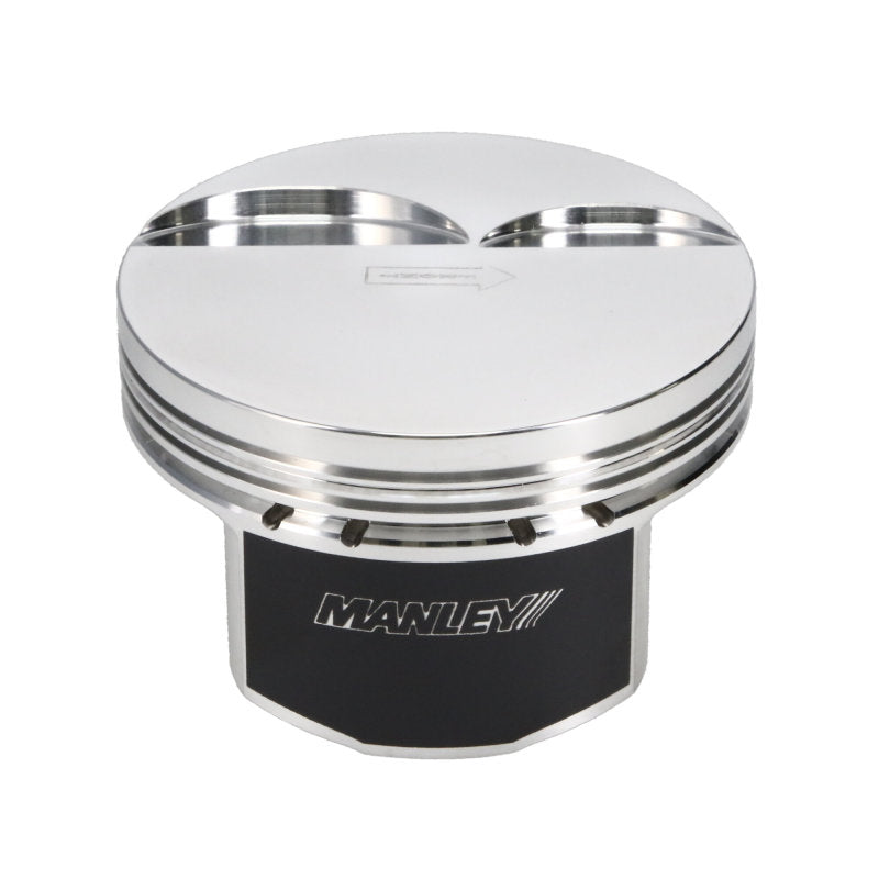 Manley Small Block Chevrolet LS Series 4.010in Bore -4cc Flat Top Piston Set - GTR Auto