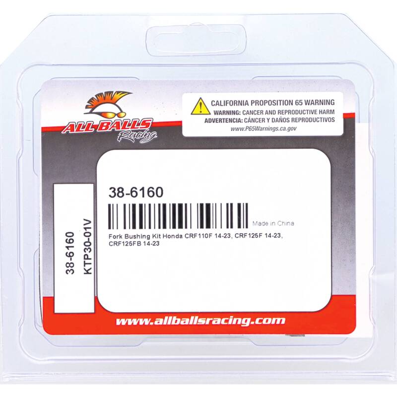 All Balls Racing Fork Bushing Kit 38-6160
