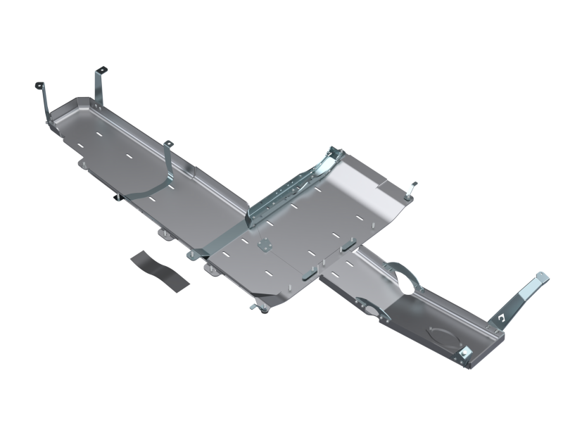 Artec Industries 20-25 Jeep Wrangler Sahara Jt Gladiator Full Bellypan w/ Oil Door - 3.6L Alum JT4155