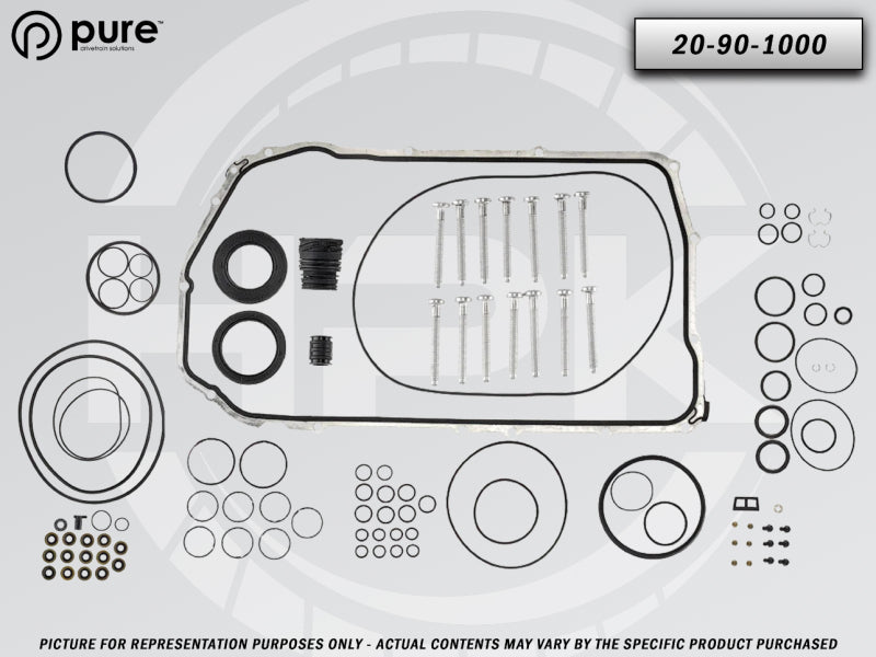 Pure Drivetrain 8HP70 High Performance Transmission Master Seal Kit - RWD