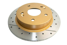 Load image into Gallery viewer, DBA 06-15 Acura CSX Rear Street Series Drilled &amp; Slotted Rotor w/Gold Hat
