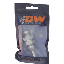 Load image into Gallery viewer, DeatschWerks 8AN Male Flare to Straight 5/16in Single Hose Barb - Anodized DW Titanium 6-02-0743